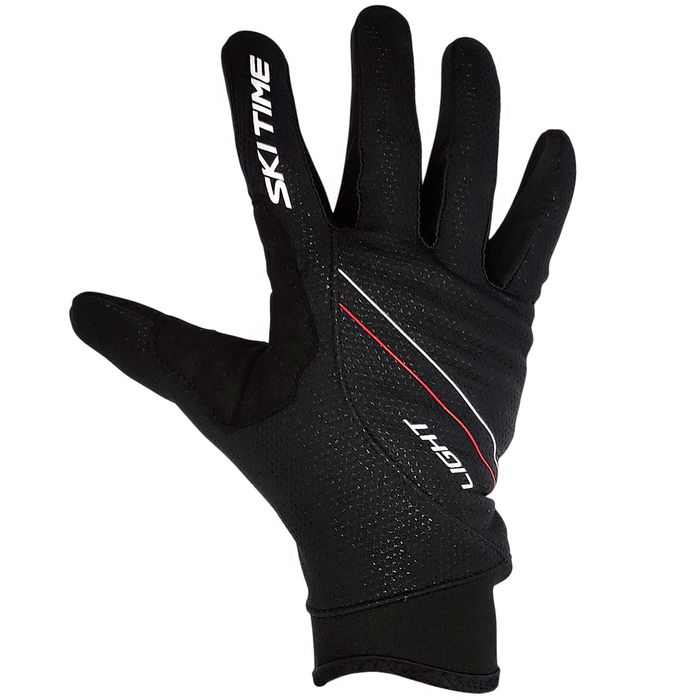 Перчатки лыжные SKI TIME Race 1.0 (черный)