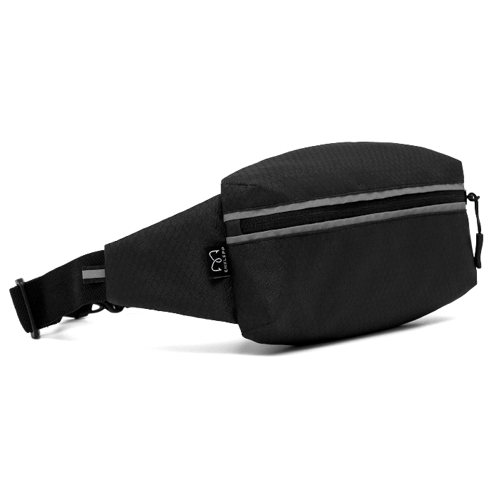 Сумка поясная ENKLEPP Marathon Waist Bag (черный/белый)