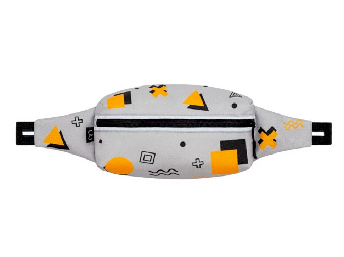Сумка поясная ENKLEPP Marathon Waist Bag (серый/оранжевый)