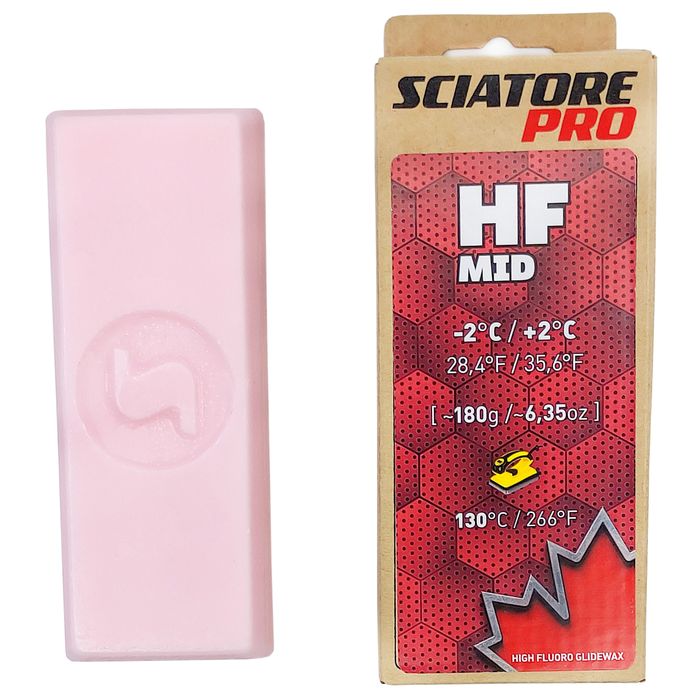 Парафин высокофтористый SCIATORE HF Mid (-2°С +2°С) 180 г.