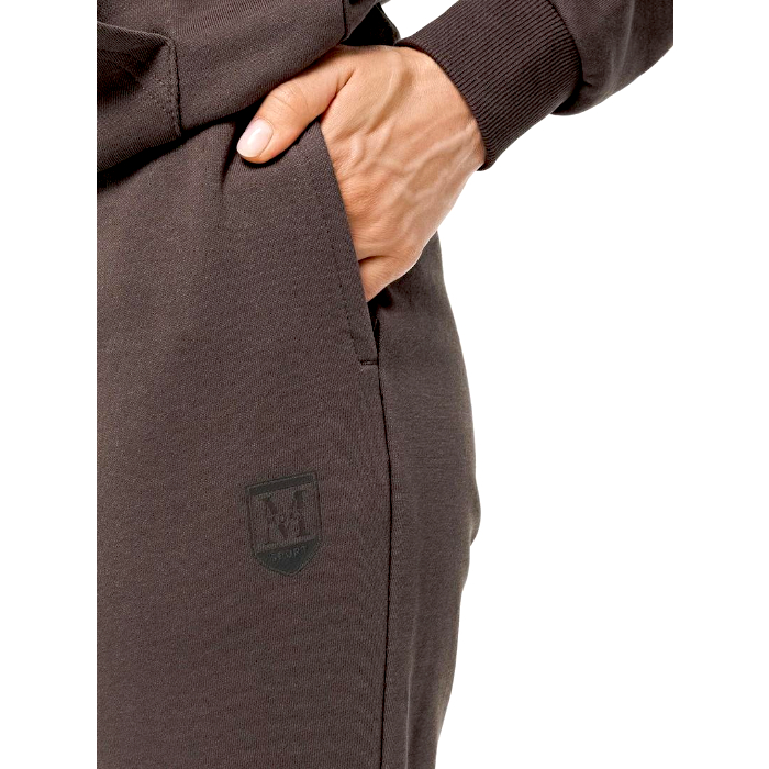 Брюки женские MOAX Cotton Terry (коричневый)