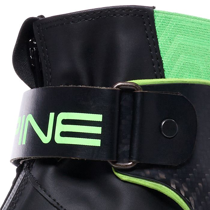 Лыжные ботинки SPINE NNN Ultimate Skate (599-M SCF (Bl/Gr)) (черный/зеленый)
