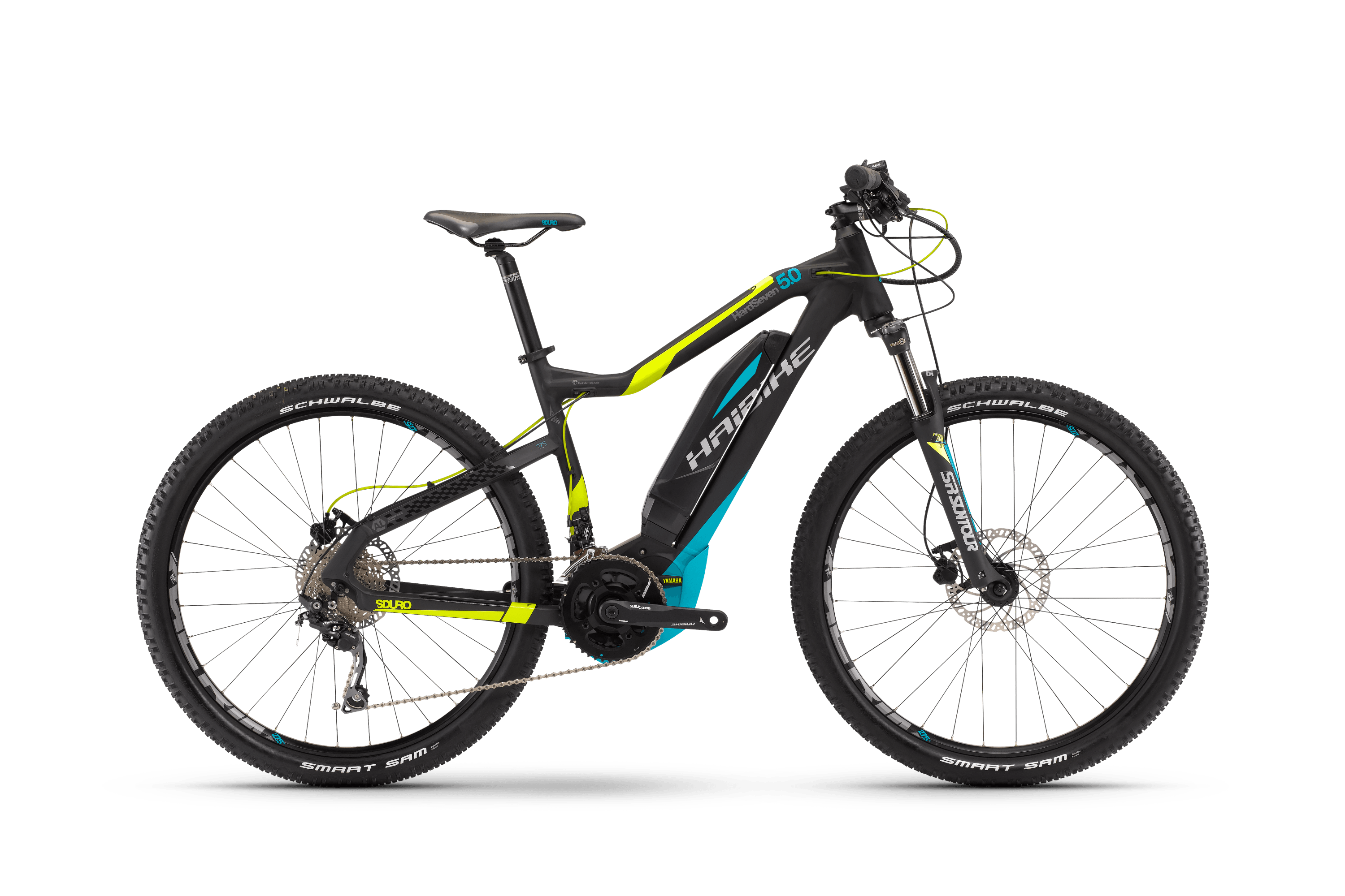 Электровелосипед HAIBIKE Sduro HardSeven 5.0 400 Wh. (черный) (2017)