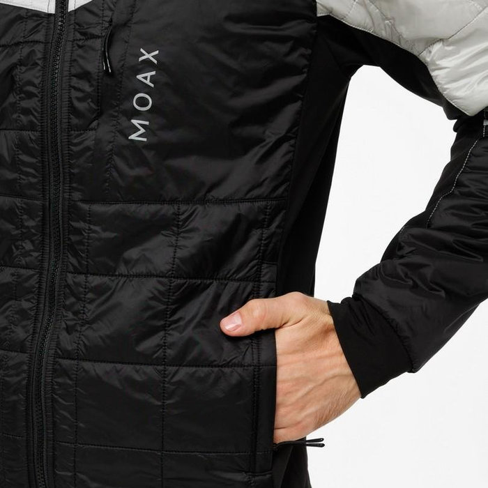 Куртка разминочная MOAX Royal (серый/черный)