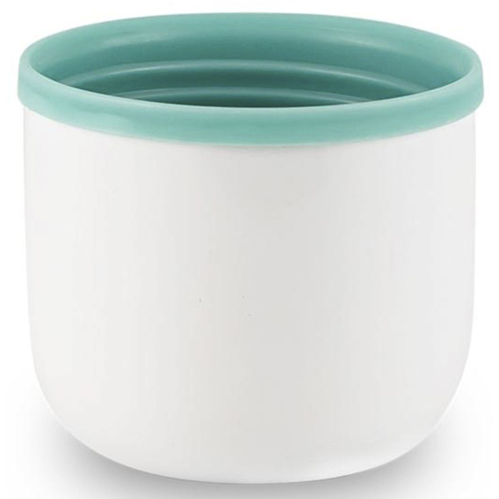 Термос Арктика с узким горлом и глухой пробкой, 0,35 л (белый)