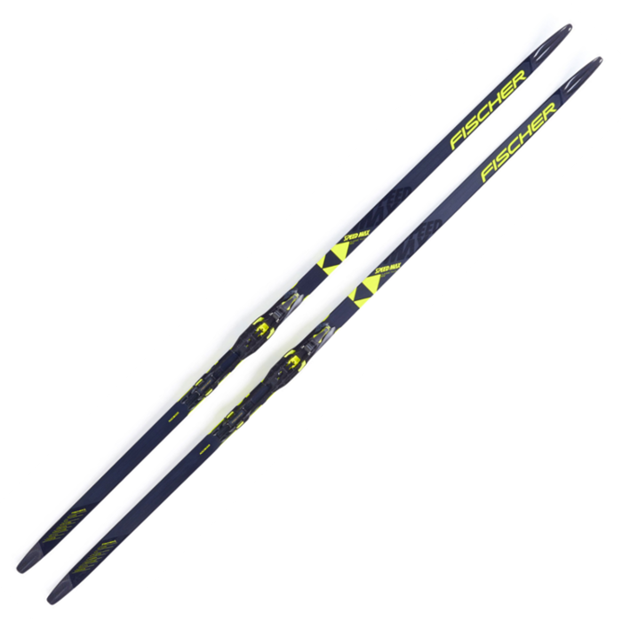 Лыжи беговые FISCHER Speedmax CL 902 Plus Med IFP (черный/желтый)