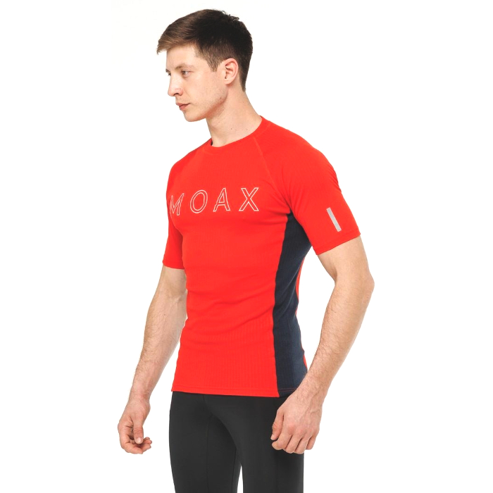 Термобелье мужское (верх) MOAX Race SS (красный)