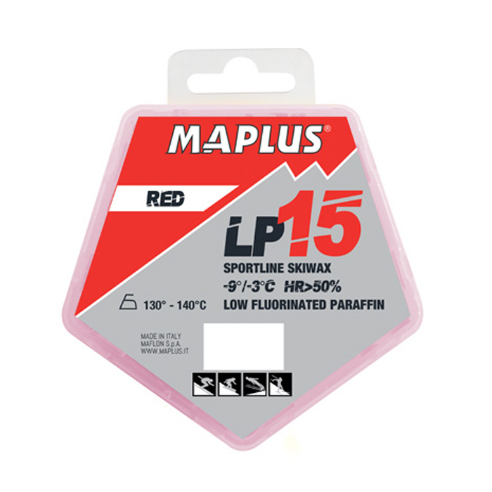 Парафин низкофтористый MAPLUS LP15 Red (N) (-9°С -3°С) 100 г.