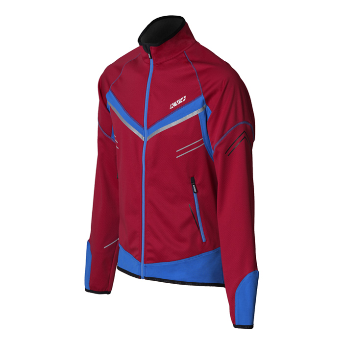 Куртка разминочная KV+ Premium Jacket Unisex (синий/красный)