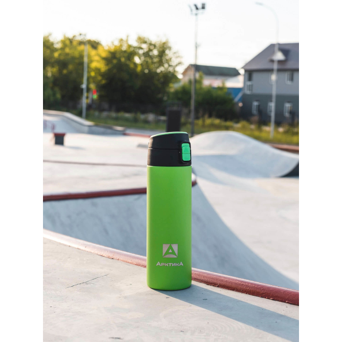 Термокружка Арктика сититерм питьевой, 0,5л текстурная (зеленый)
