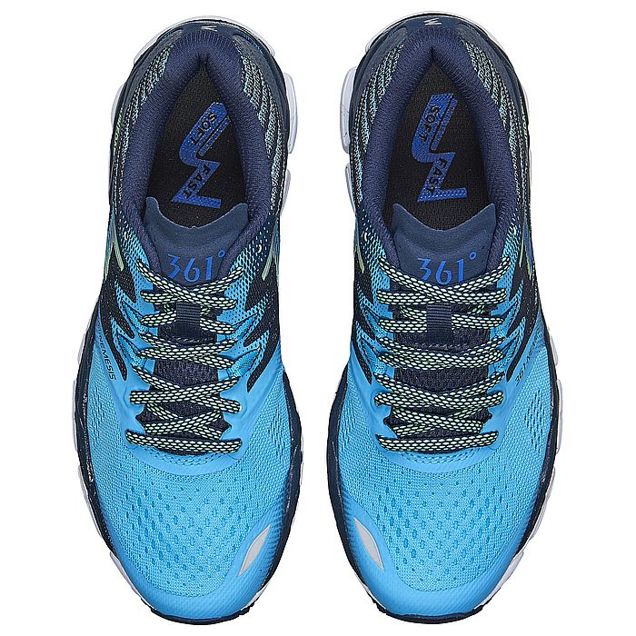 Кроссовки беговые 361° Nemesis (W) (голубой/черный)