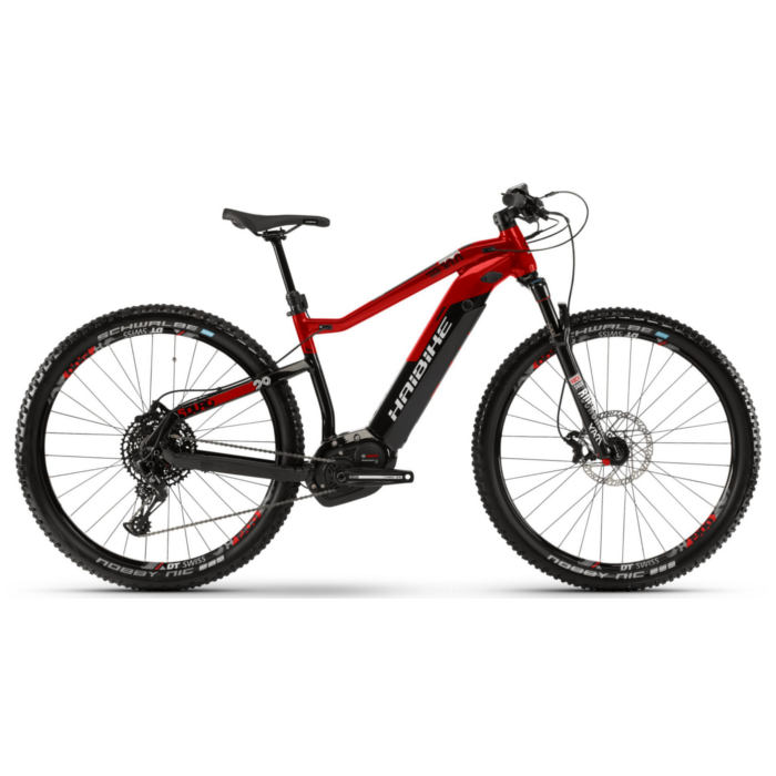 Электровелосипед HAIBIKE Sduro HardNine 10.0 500 Wh. (черно/красный) (2019)
