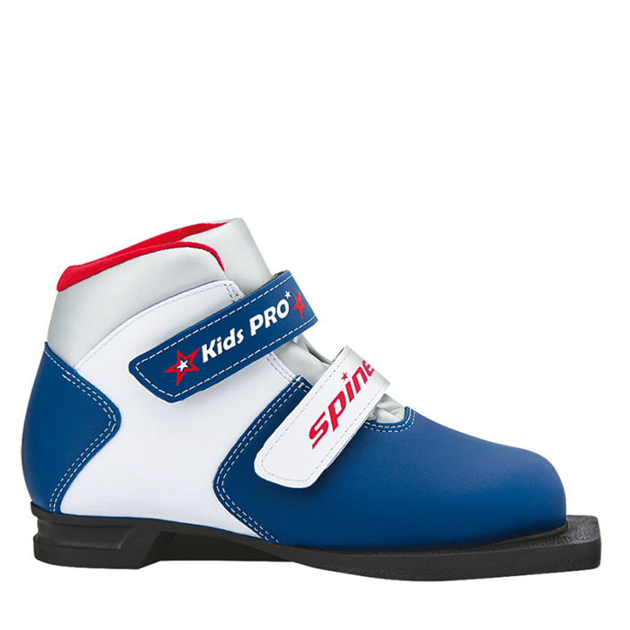 Лыжные ботинки SPINE NN75 Kids Velcro/Baby (104) (сине/белый)