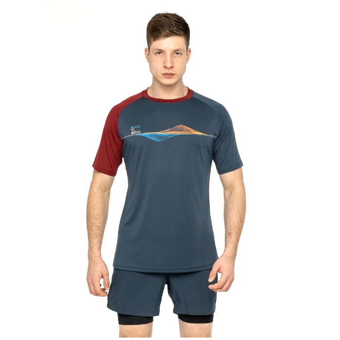 Футболка для бега GTS Multisport (синий)