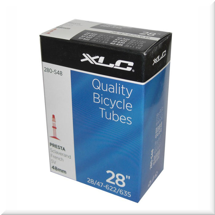 Камеры XLC Bicycle tubes 28"_1 1/8*1,75 SV 48 мм