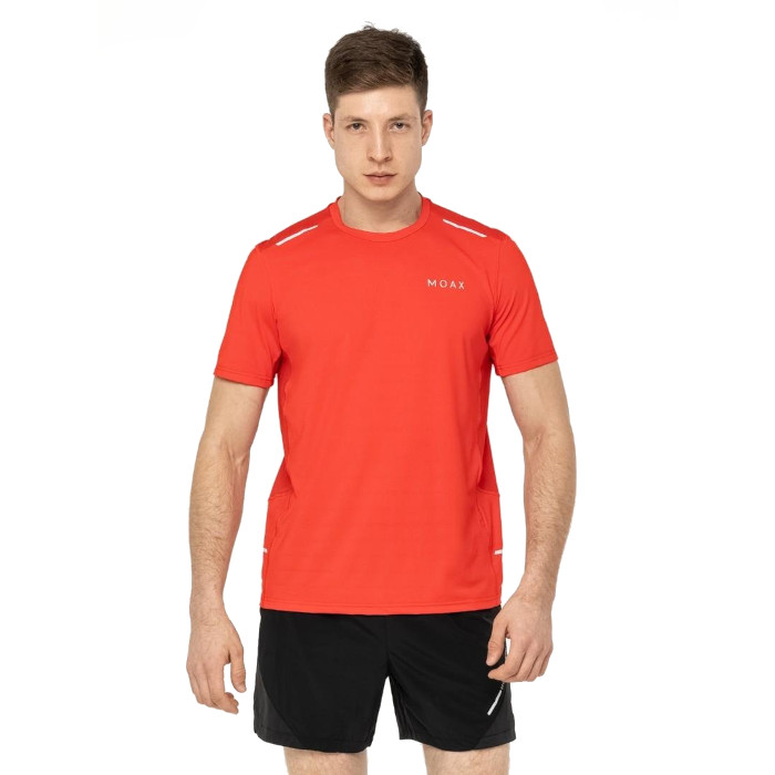 Футболка для бега MOAX Flame (красный)