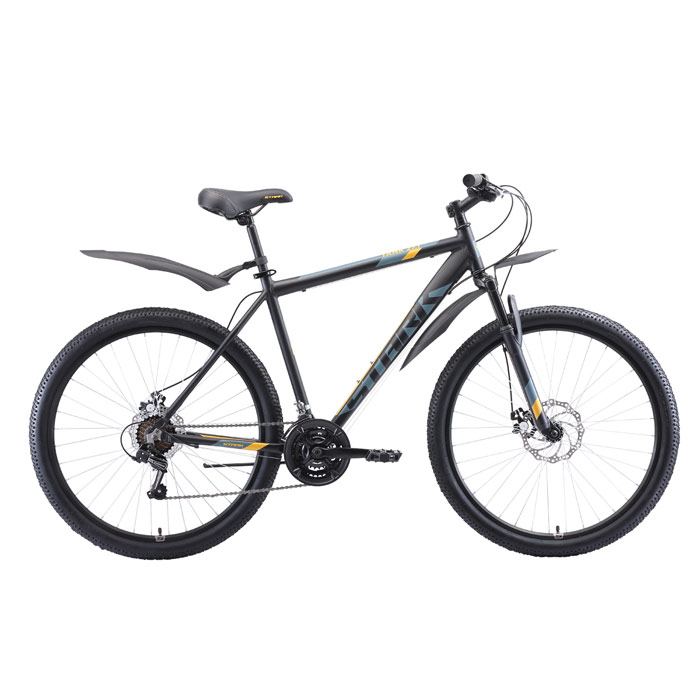 Велосипед STARK Tank 27.1 D (черный/песочный/серый) (2020)