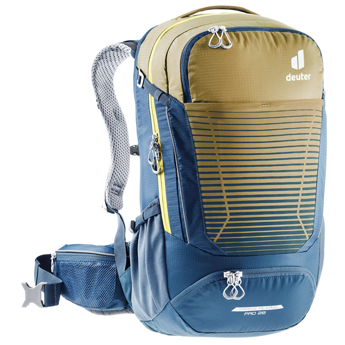 Рюкзак DEUTER Trans Alpine Pro 28 (2021) (синий/желтый)