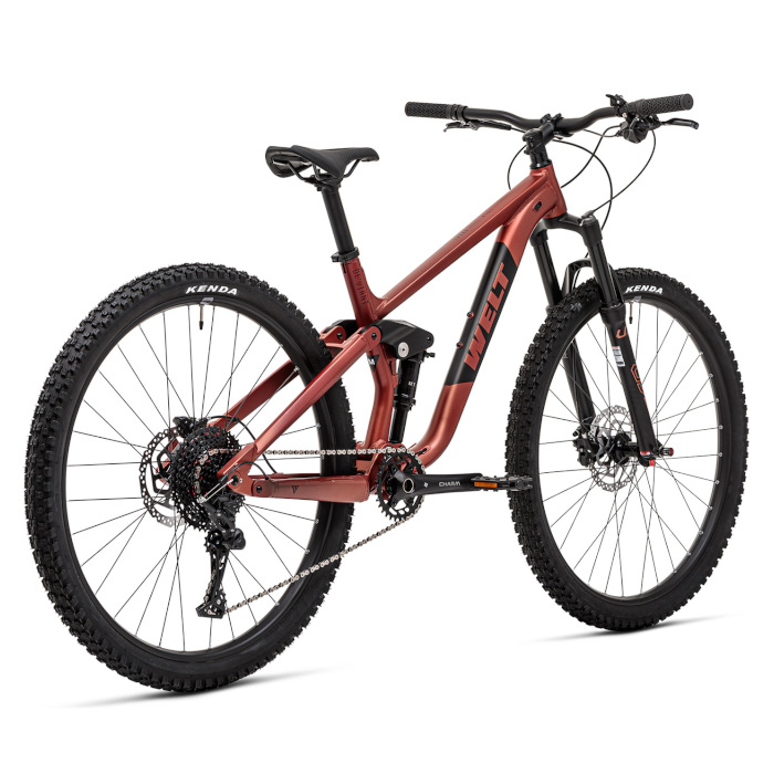 Велосипед двухподвесный WELT De'viant (красный)