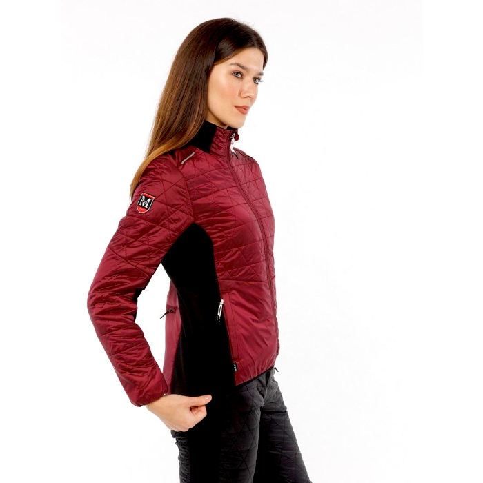 Куртка разминочная женская MOAX Royal (бордовый)