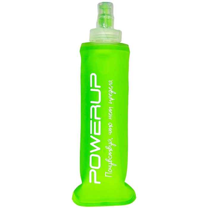 Мягкая фляга POWERUP SoftRun (зеленый) 250 мл.