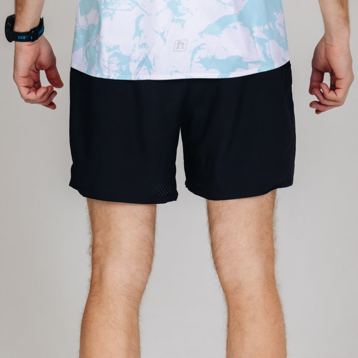 Шорты для бега NONAME Speed Tech 2IN1 (черный)