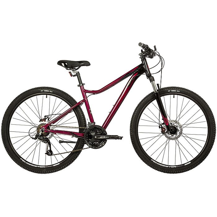 Велосипед STINGER Laguna Evo SE 27.5", Al, M-Disk Brake, 21-Speed (красный) (2022)