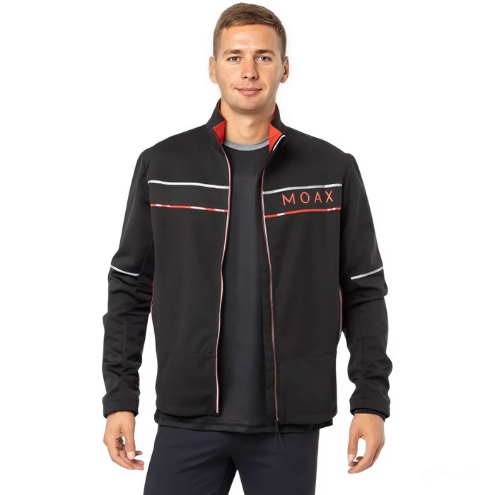 Куртка разминочная MOAX Tokke (черный)