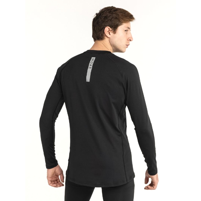 Термобелье мужское (верх) MOAX Comfort Warm LS (черный)