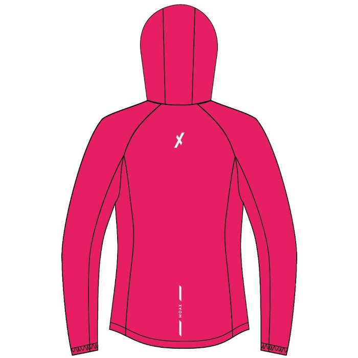 Куртка разминочная женская MOAX Wind Lite (розовый)