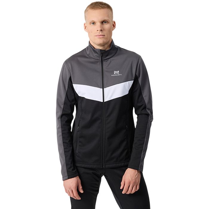 Костюм разминочный NORDSKI Base (черный/серый)