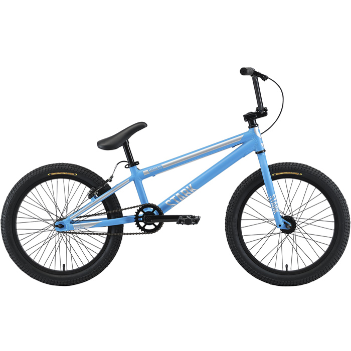Велосипед STARK MADNESS BMX RACE (голубой/белый) (2021)