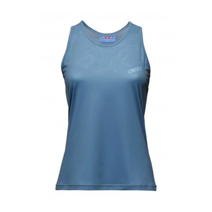 Майка для бега женская KV+ Arena Wave Running Top (голубой)