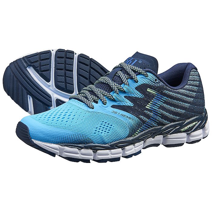 Кроссовки беговые 361° Nemesis (W) (голубой/черный)