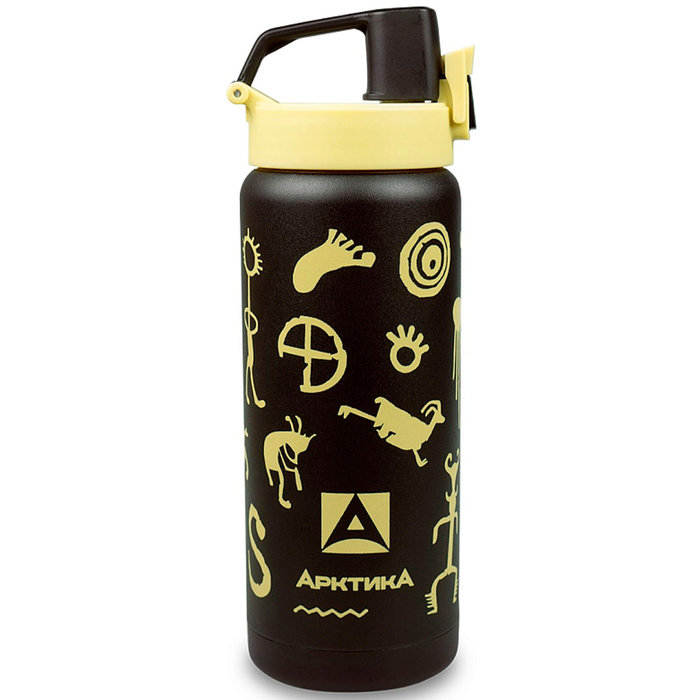 Термокружка Арктика сититерм вакуумная, 0,5 л (черный)