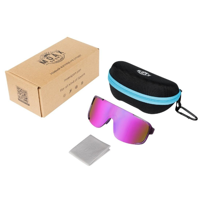 Очки спортивные MOAX Viru (фиолетовый)