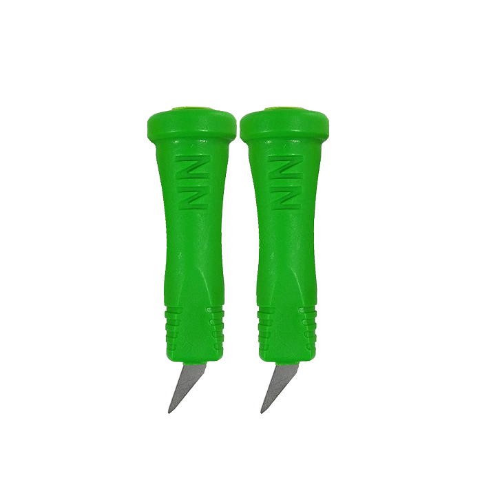 Опоры (лапки) SKI TIME (T-2) Для лыжероллерных палок (10 мм., зеленые, твердосплавный наконечник)