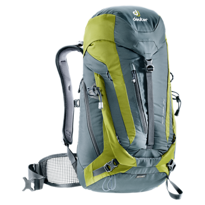 Рюкзак DEUTER ACT Trail 24 (серо/зеленый)