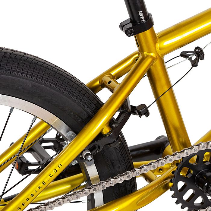Велосипед STINGER Tortuga BMX 20&quot; (зеленый) (2022)