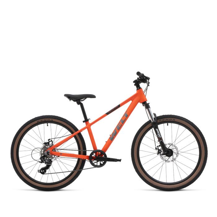Велосипед подростковый WELT Brave 1.0 24 MD (оранжевый)