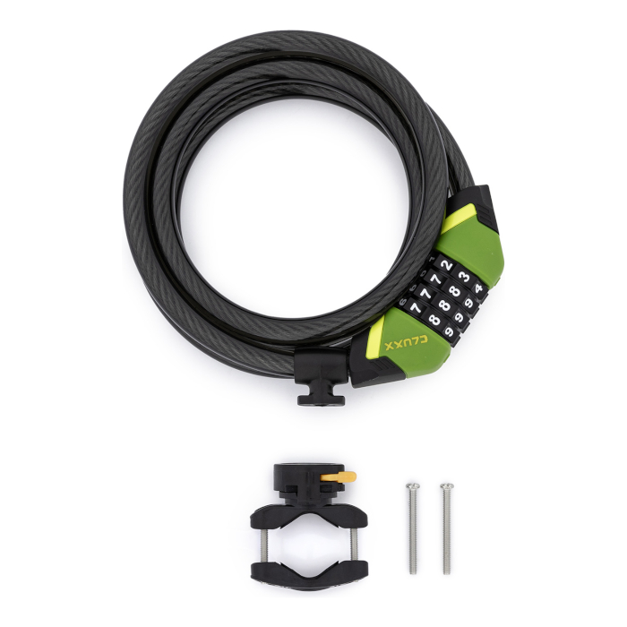 Велозамок CLUXX Gardia 1200C (зеленый/черный)