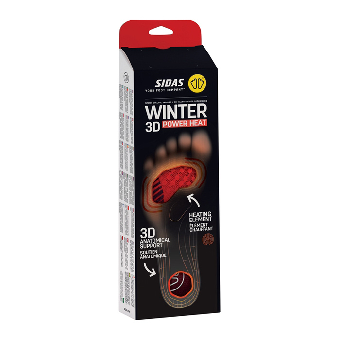 Стельки анатомические SIDAS 3D Power Heat