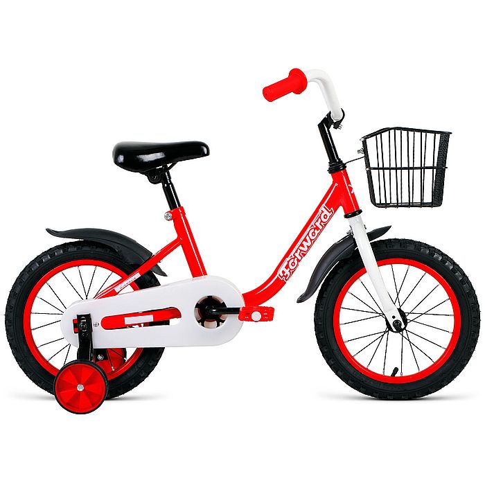 Велосипед FORWARD Barrio 14 (красный) (20-21)