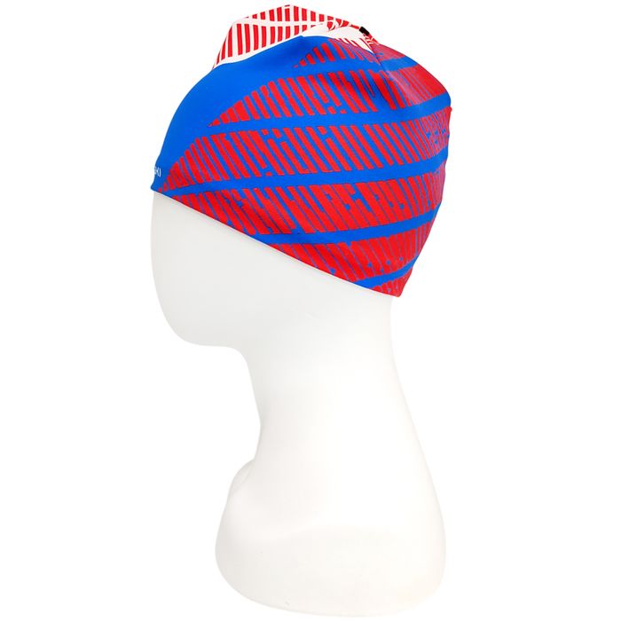Шапка гоночная юниорская NORDSKI Jr. Heat (белый/синий/красный)
