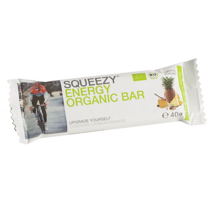 Батончик энергетический SQUEEZY Energy Organic Bar (Ананас) 40 гр.