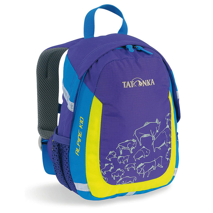 Рюкзак TATONKA Alpine Kid lilac (синий/желтый)