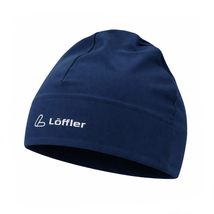 Шапка разминочная LOEFFLER Mono (темно-синий)