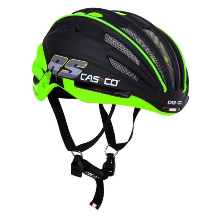Шлем для лыжероллеров CASCO SPEEDairo RS (S/M) (черный/зеленый)