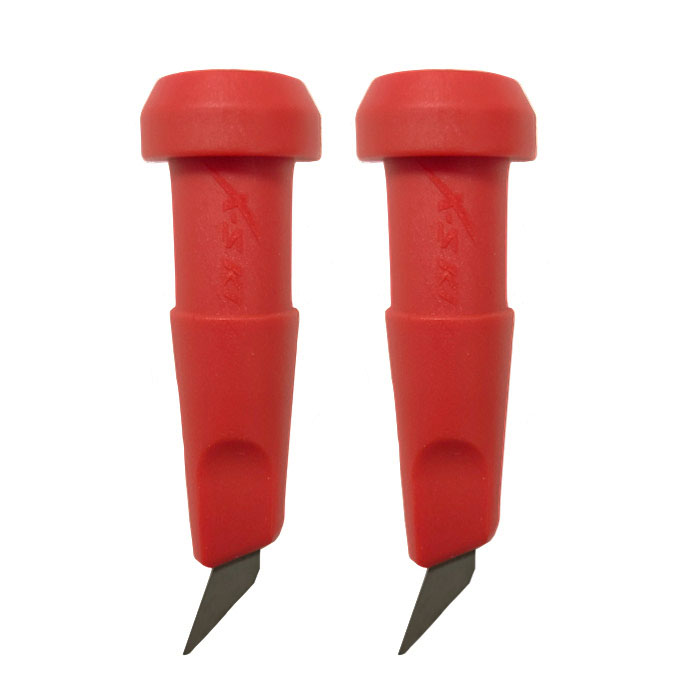 Опоры (лапки) SKI TIME (T-0) Для лыжероллерных палок (10 мм., красные, твердосплавный наконечник)