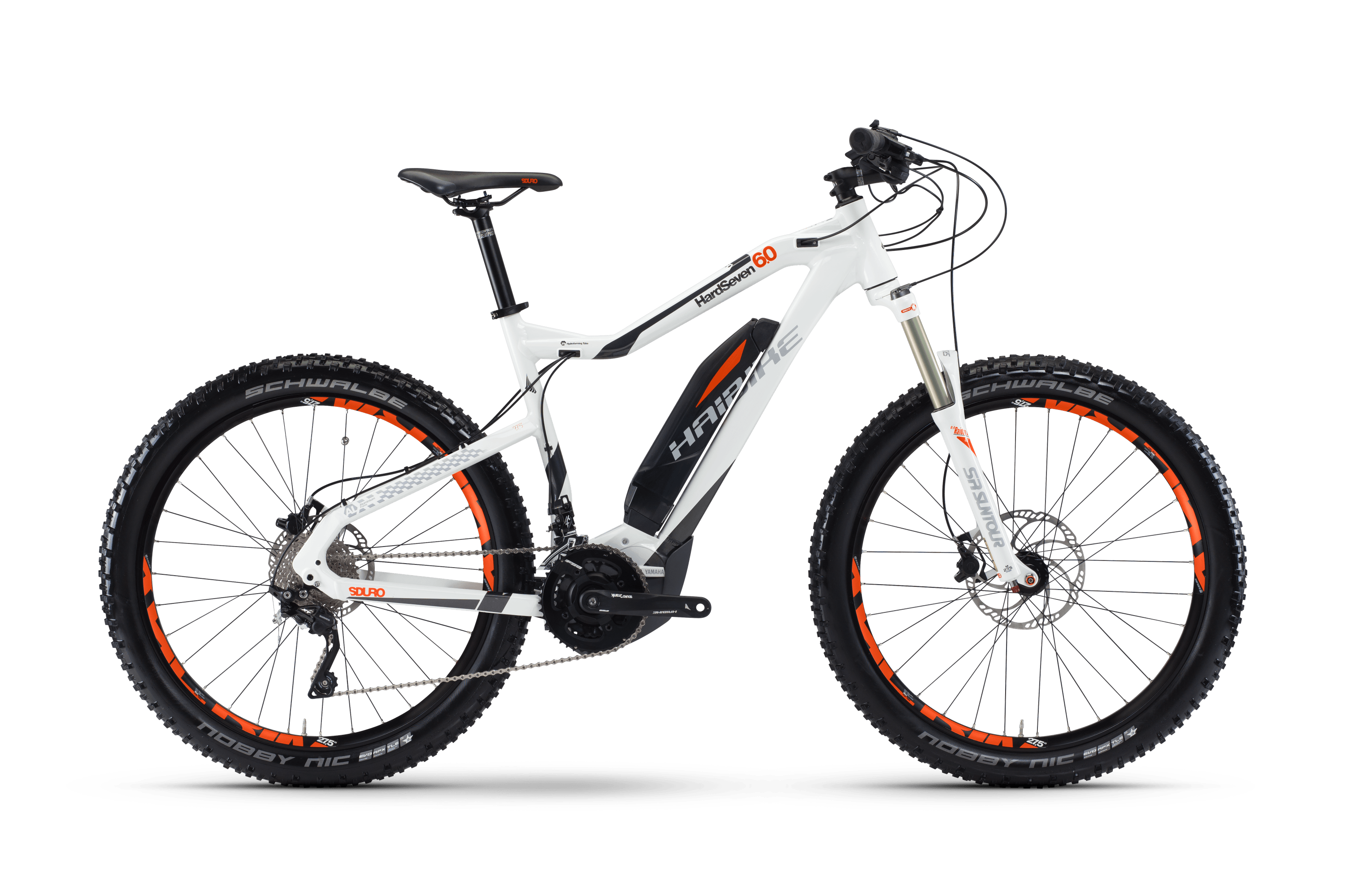 Электровелосипед HAIBIKE Sduro HardSeven 6.0 500 Wh. (белый) (2017)